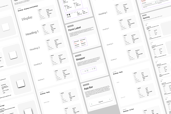 Betancur DS design system preview